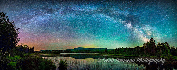DP_NWG-141 Milky Way Panorama at Flagg Pond