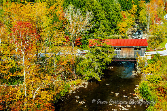 DP_NWG-202 Autumn at Powerhouse Covered Bridge
