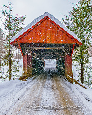DP_NWG-238 Falling Snow at Red Covered Bridge