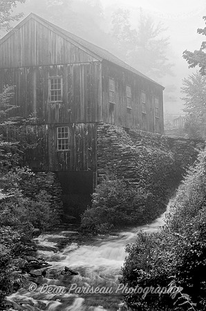 213 Old Mill in Fog