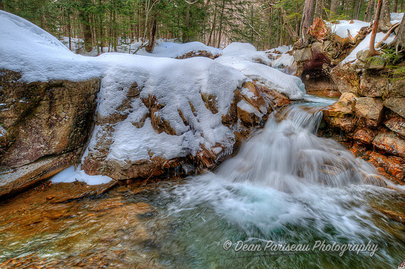 123 Emerald Waterfall in Winter