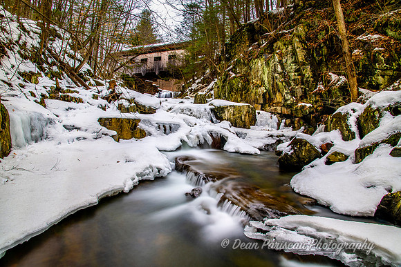 939 Bissell Bridge Winter Receding 2 Color