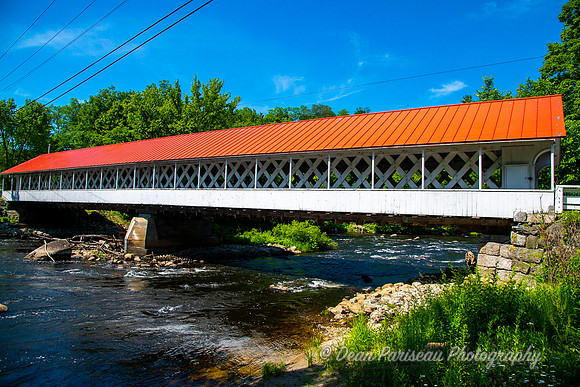 Ashuelot Covered Bridge Summer Winchester NH