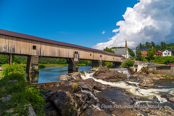 Bath Covered Bridge Summer 2 Bath NH_