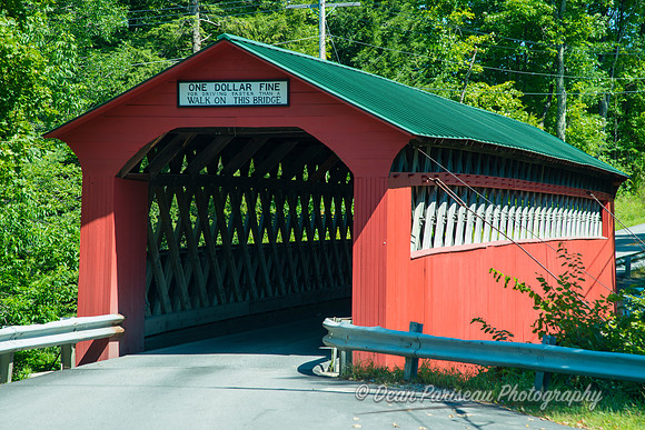 Chiselville Covered Bridge Summer 1 Sunderland VT